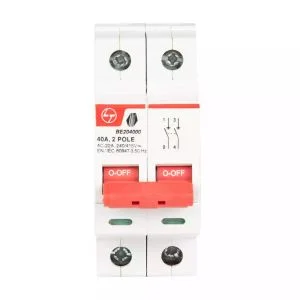 TRIPPER ISOLATORS DOUBLE POLE [40AMP]