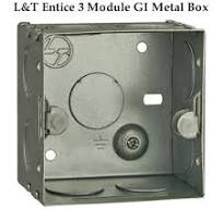 L&T Entice GI Metal Box - 3M