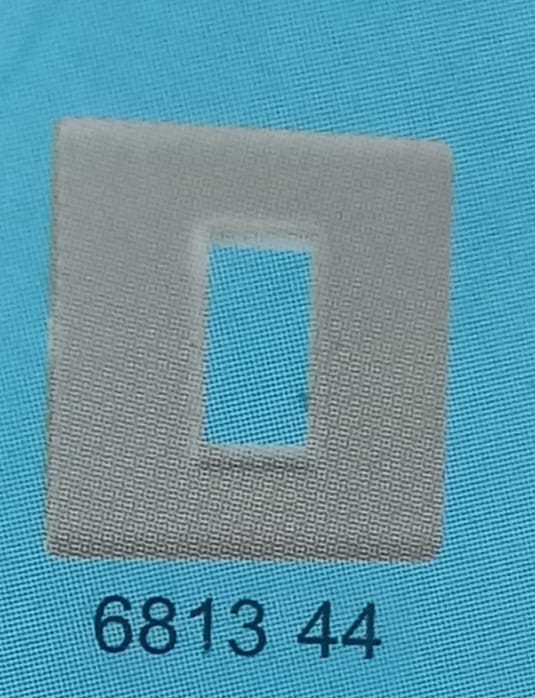 ALLZY COVER PLATE WITH FRAME 8 MODULE