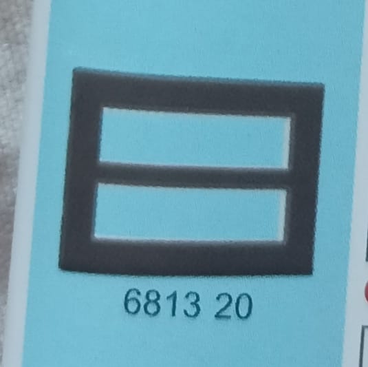 ALLZY COVER PLATE WITH FRAME 18 MODULE MATT BLACK