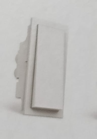 ADORA  6A 1 WAY SWITCH 1 MODULE WHITE