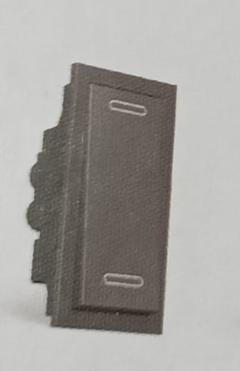 ADORA 6A 2 WAY SWITCH BLACK 1 MODULE