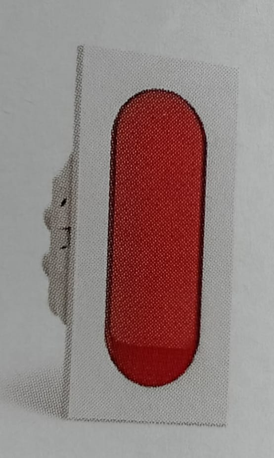 6A INDICATOR WHITE 1 MODULE