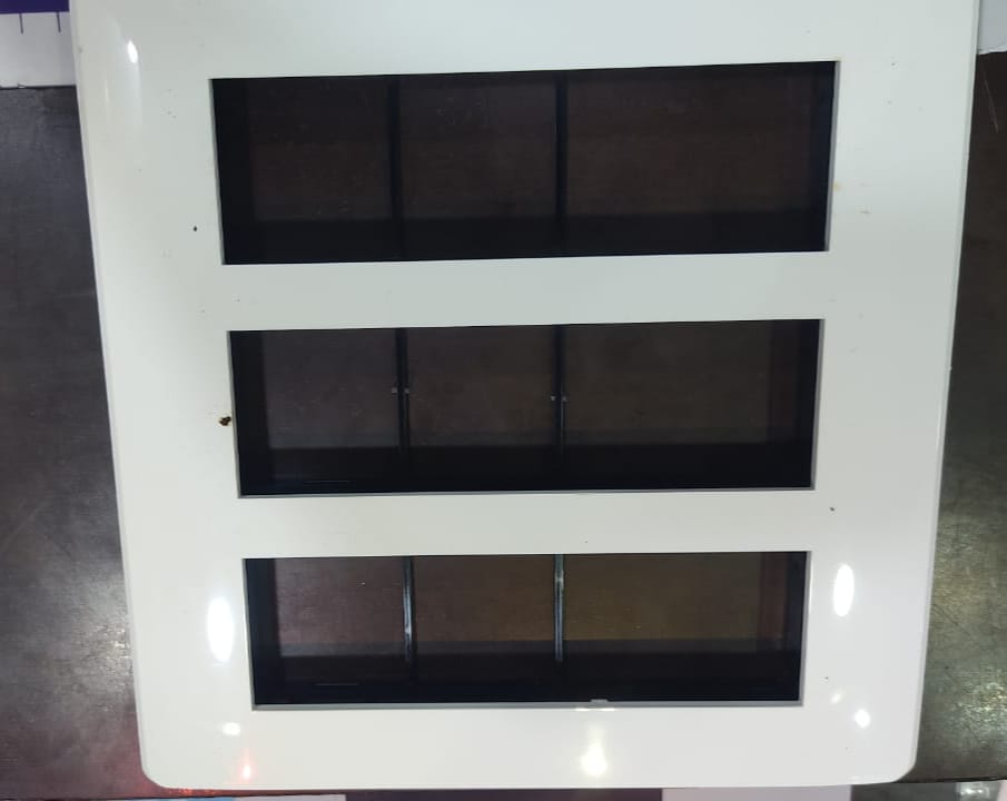 VINAY MOON WHITE 21 MODULE COVER PLATE