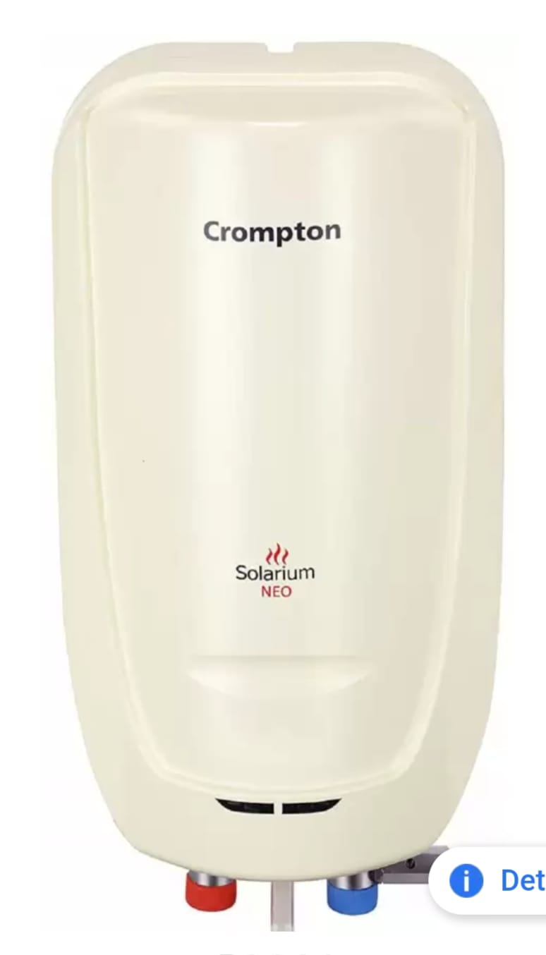 CROMPTON 3LITRE SOLARIUM NEO INSTANT WATER HEATER(GEYSER)