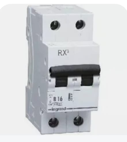 RX3 DOUBLE POLE MCB [6AMP]