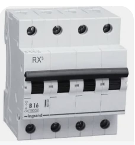 RX3 FOUR POLE MCB [6AMP]