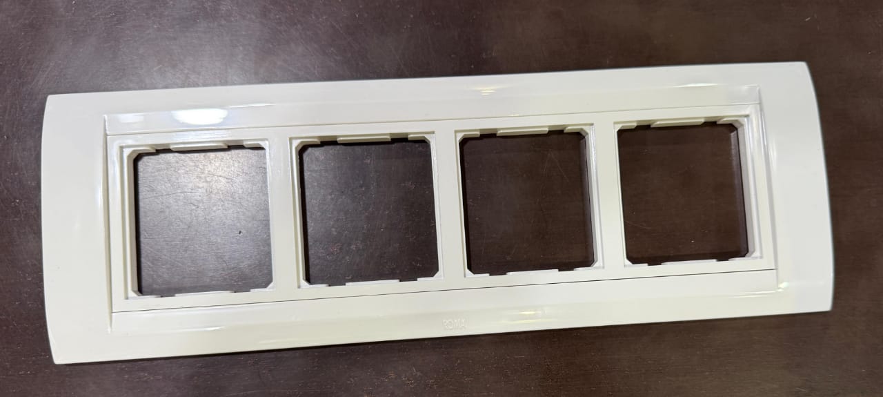 ANCHOR ROMA TRESA PLATE 8 MODULE HORIZONTAL