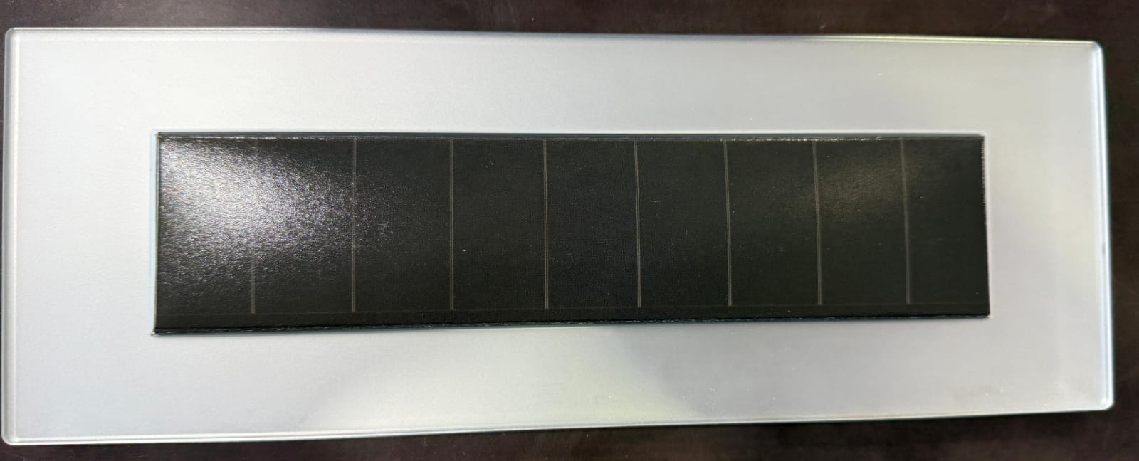 LEO FROST SILVER COVER PLATE 18 MODULE