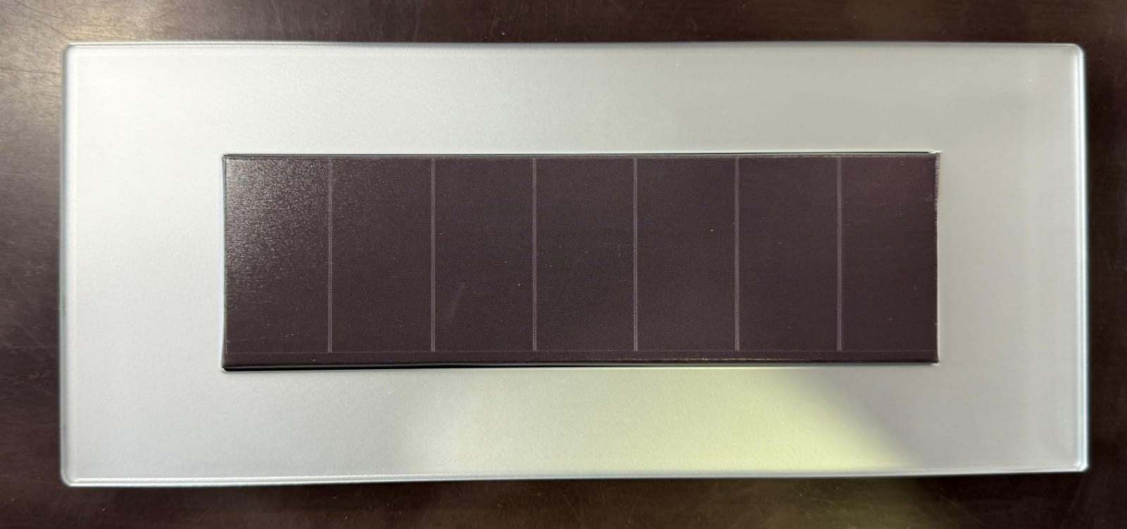 LEO FROST SILVER COVER PLATE 7 MODULE