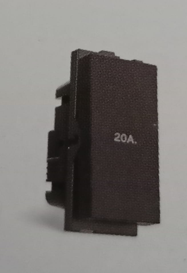 VINAY AURA 20 AMP SWITCH (BLACK)